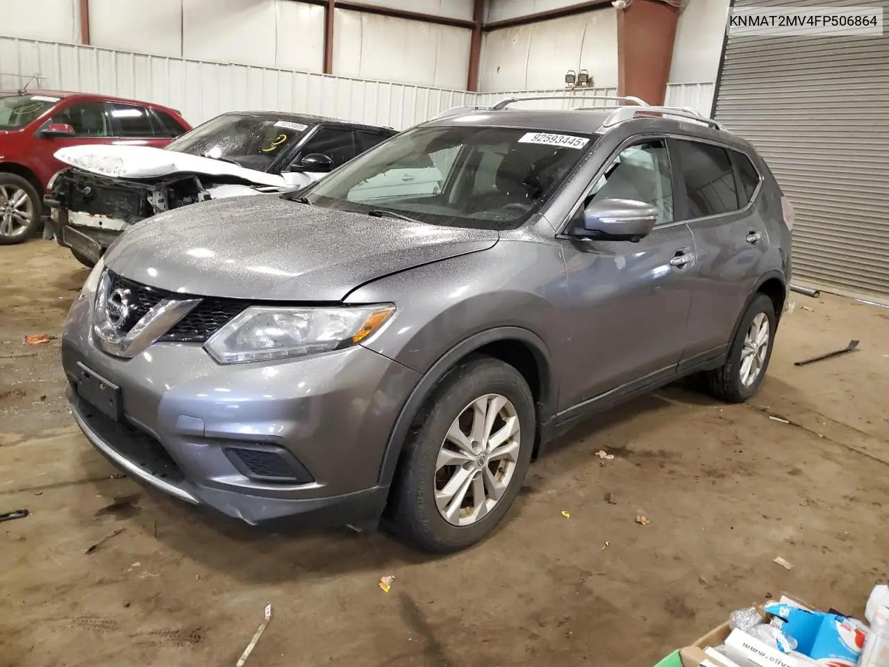 KNMAT2MV4FP506864 2015 Nissan Rogue S