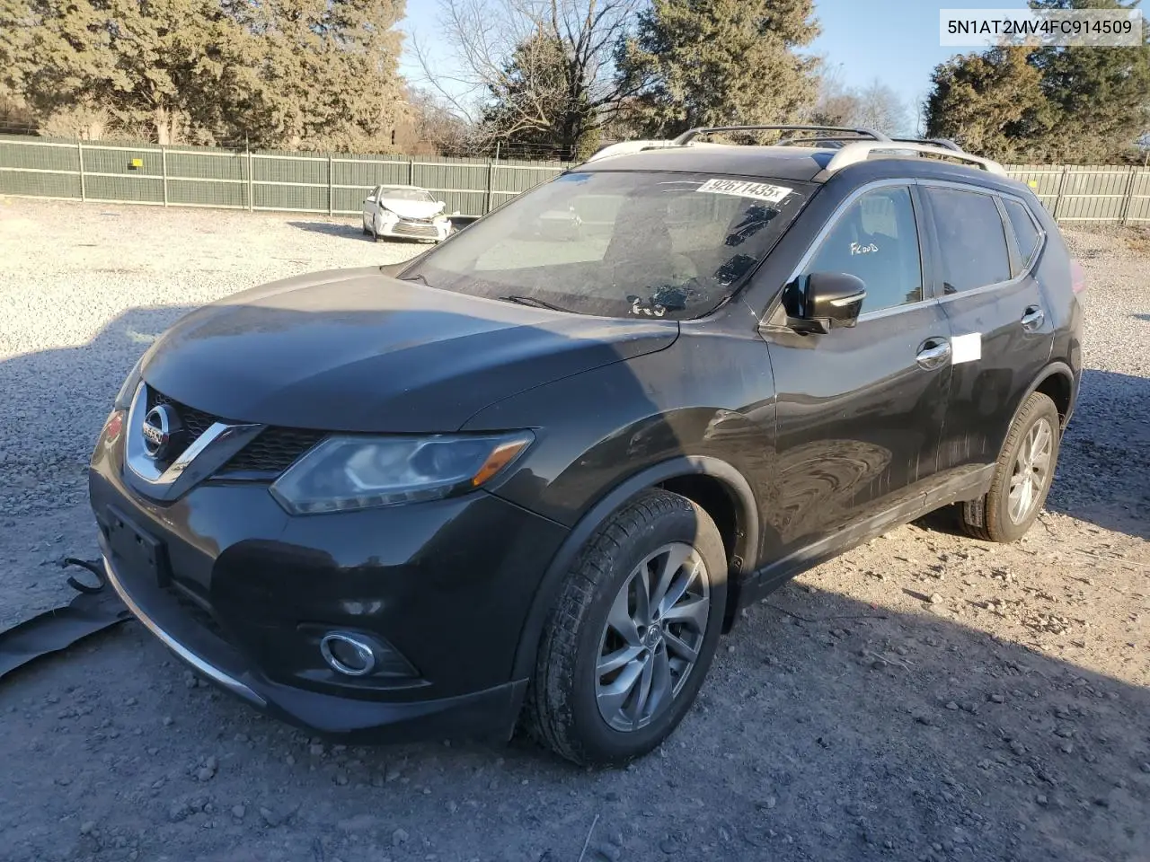 5N1AT2MV4FC914509 2015 Nissan Rogue S