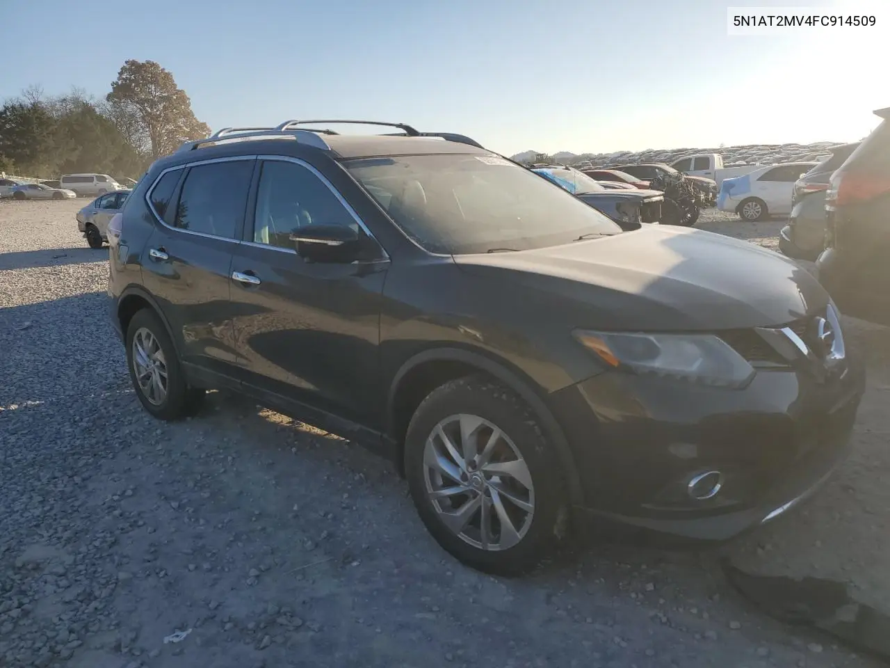 5N1AT2MV4FC914509 2015 Nissan Rogue S