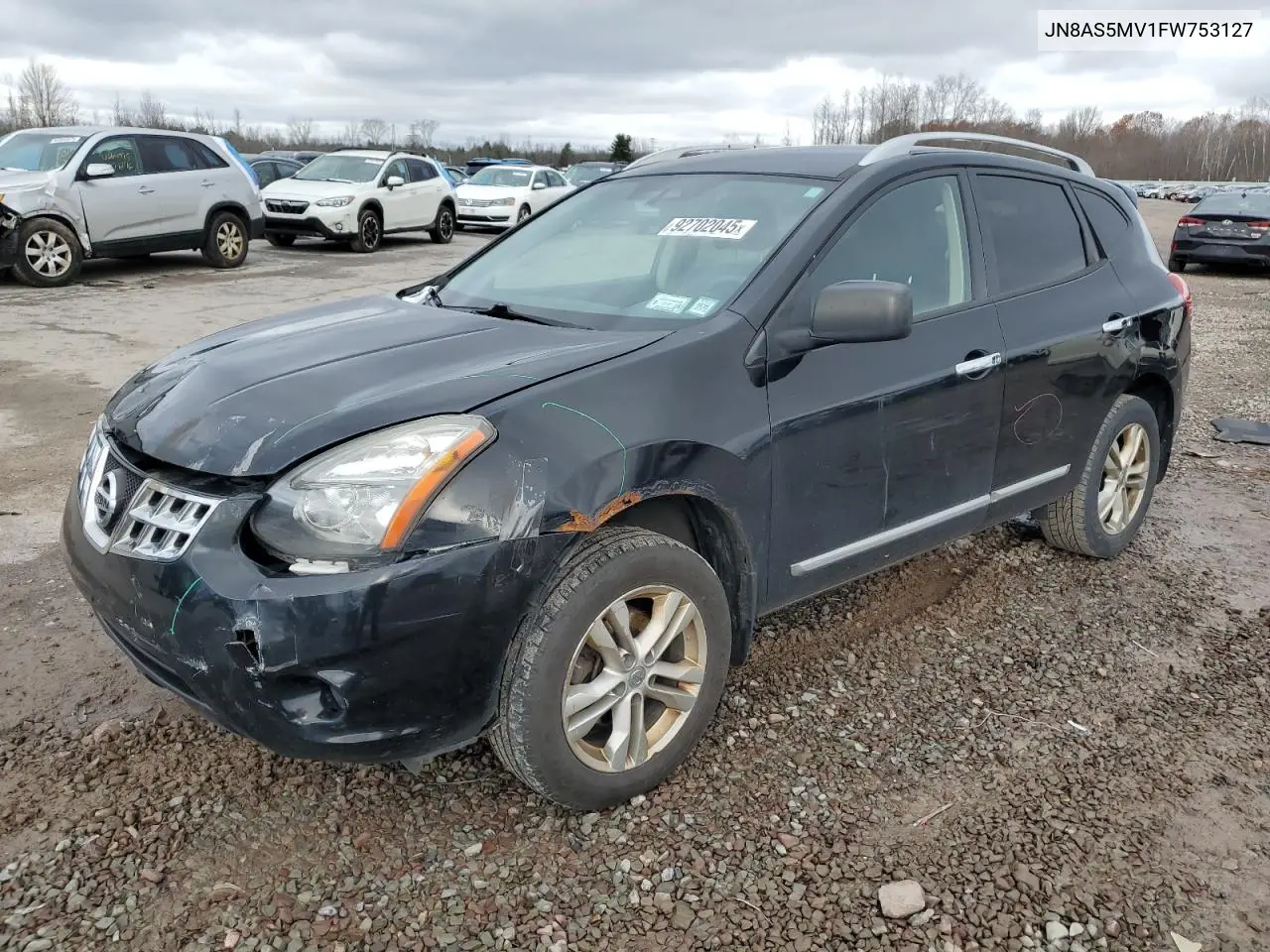 JN8AS5MV1FW753127 2015 Nissan Rogue Select S