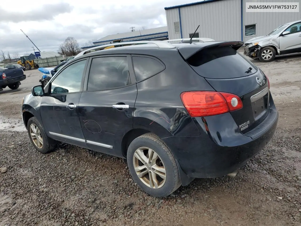 JN8AS5MV1FW753127 2015 Nissan Rogue Select S
