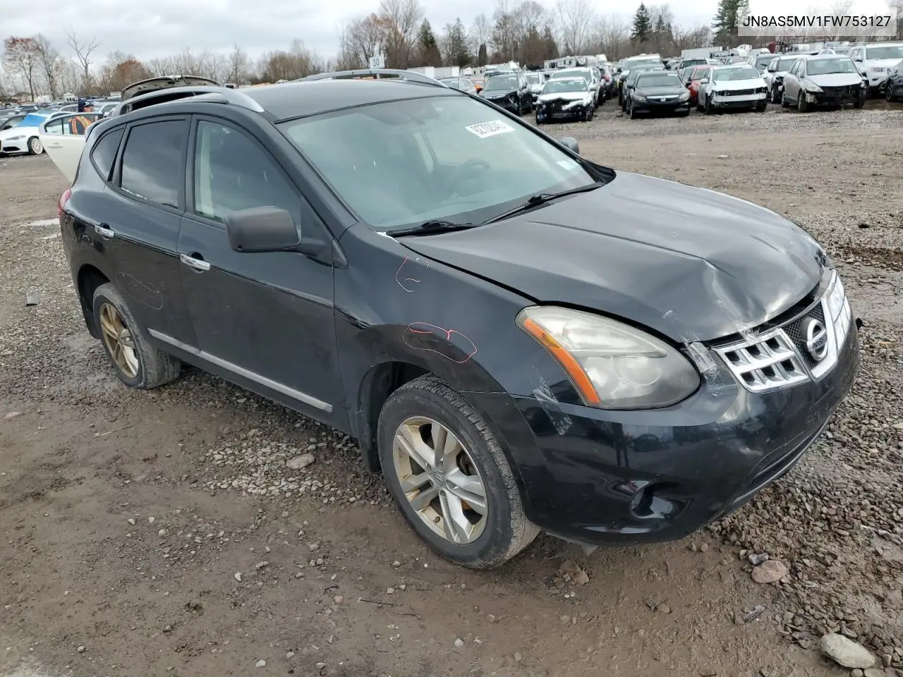 JN8AS5MV1FW753127 2015 Nissan Rogue Select S