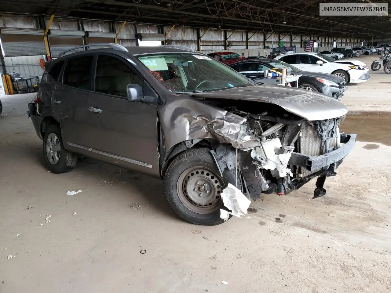 JN8AS5MV2FW757848 2015 Nissan Rogue Select S