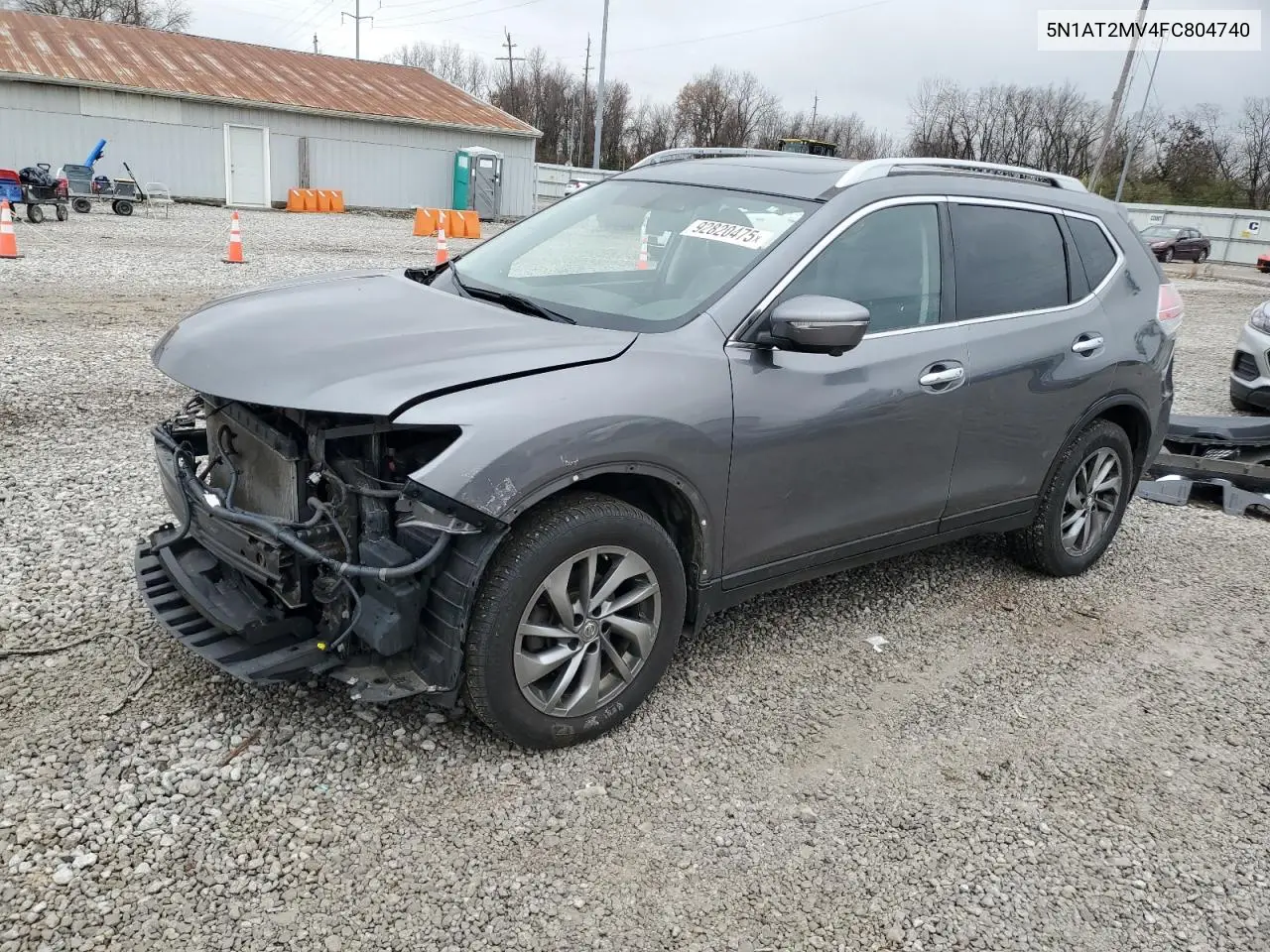 5N1AT2MV4FC804740 2015 Nissan Rogue S