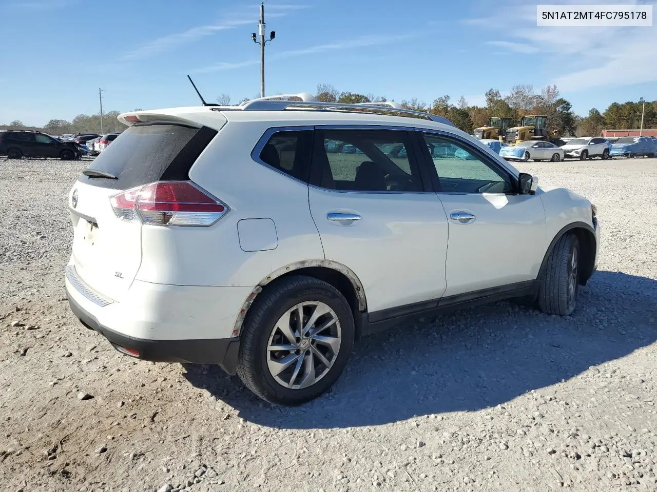 5N1AT2MT4FC795178 2015 Nissan Rogue S