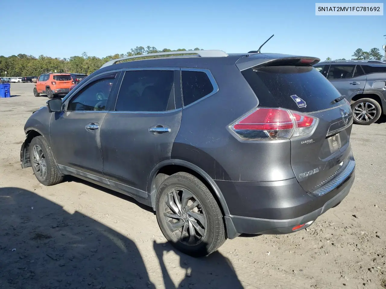 5N1AT2MV1FC781692 2015 Nissan Rogue S