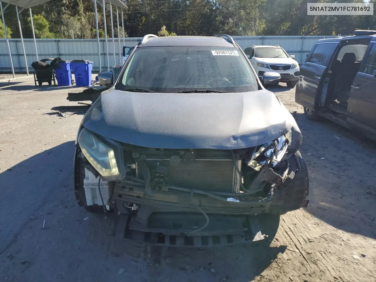 5N1AT2MV1FC781692 2015 Nissan Rogue S