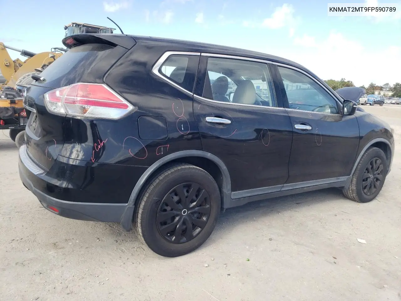 KNMAT2MT9FP590789 2015 Nissan Rogue S