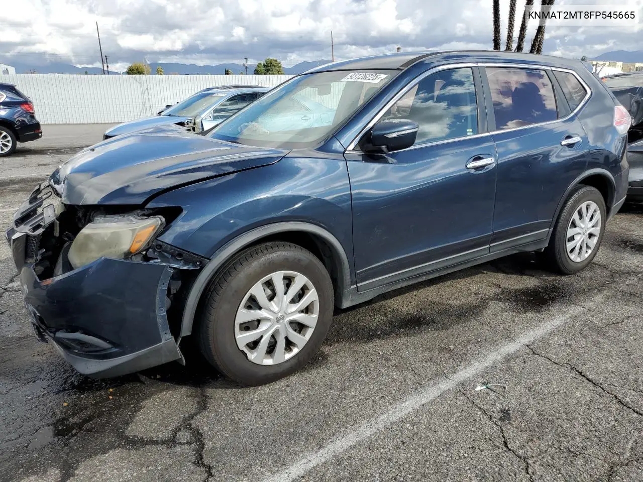 KNMAT2MT8FP545665 2015 Nissan Rogue S