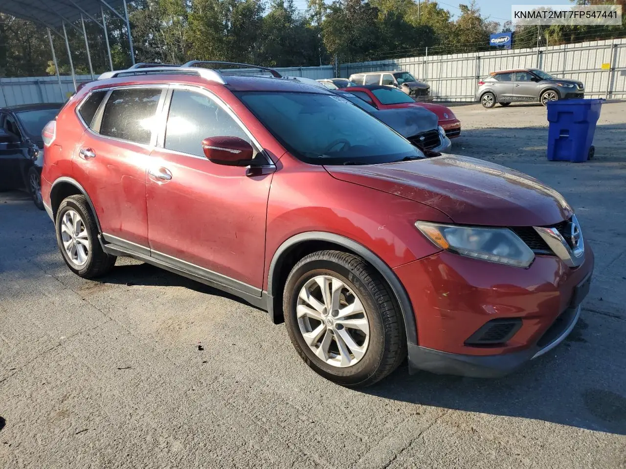 KNMAT2MT7FP547441 2015 Nissan Rogue S