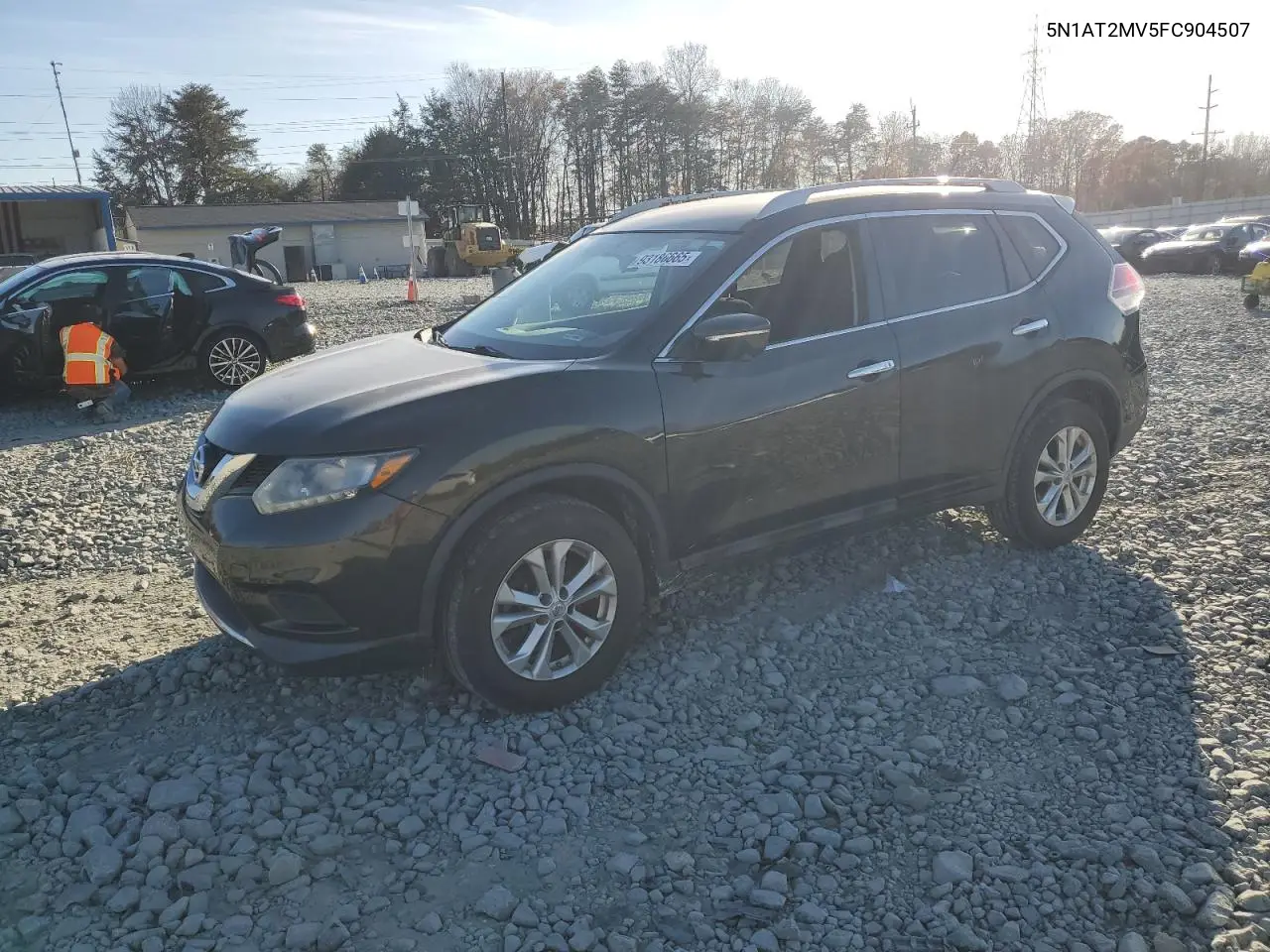 5N1AT2MV5FC904507 2015 Nissan Rogue S