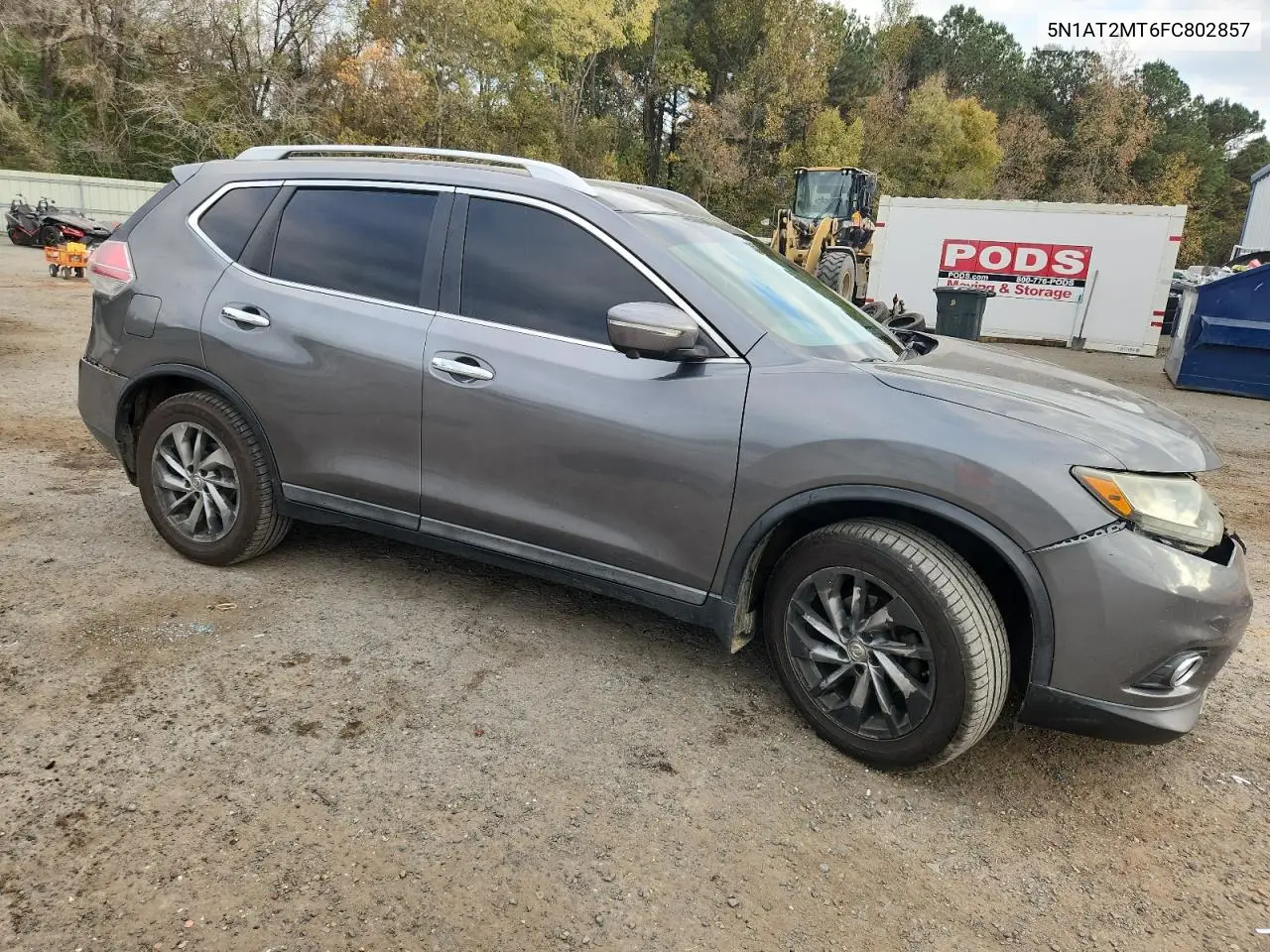 5N1AT2MT6FC802857 2015 Nissan Rogue S