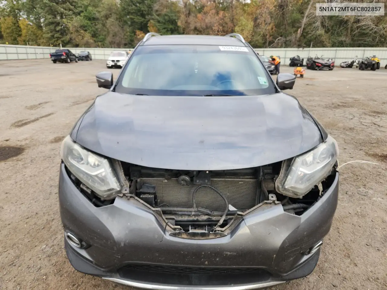 5N1AT2MT6FC802857 2015 Nissan Rogue S