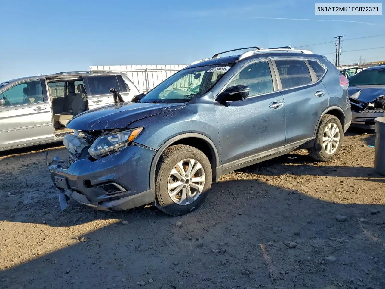5N1AT2MK1FC872371 2015 Nissan Rogue S