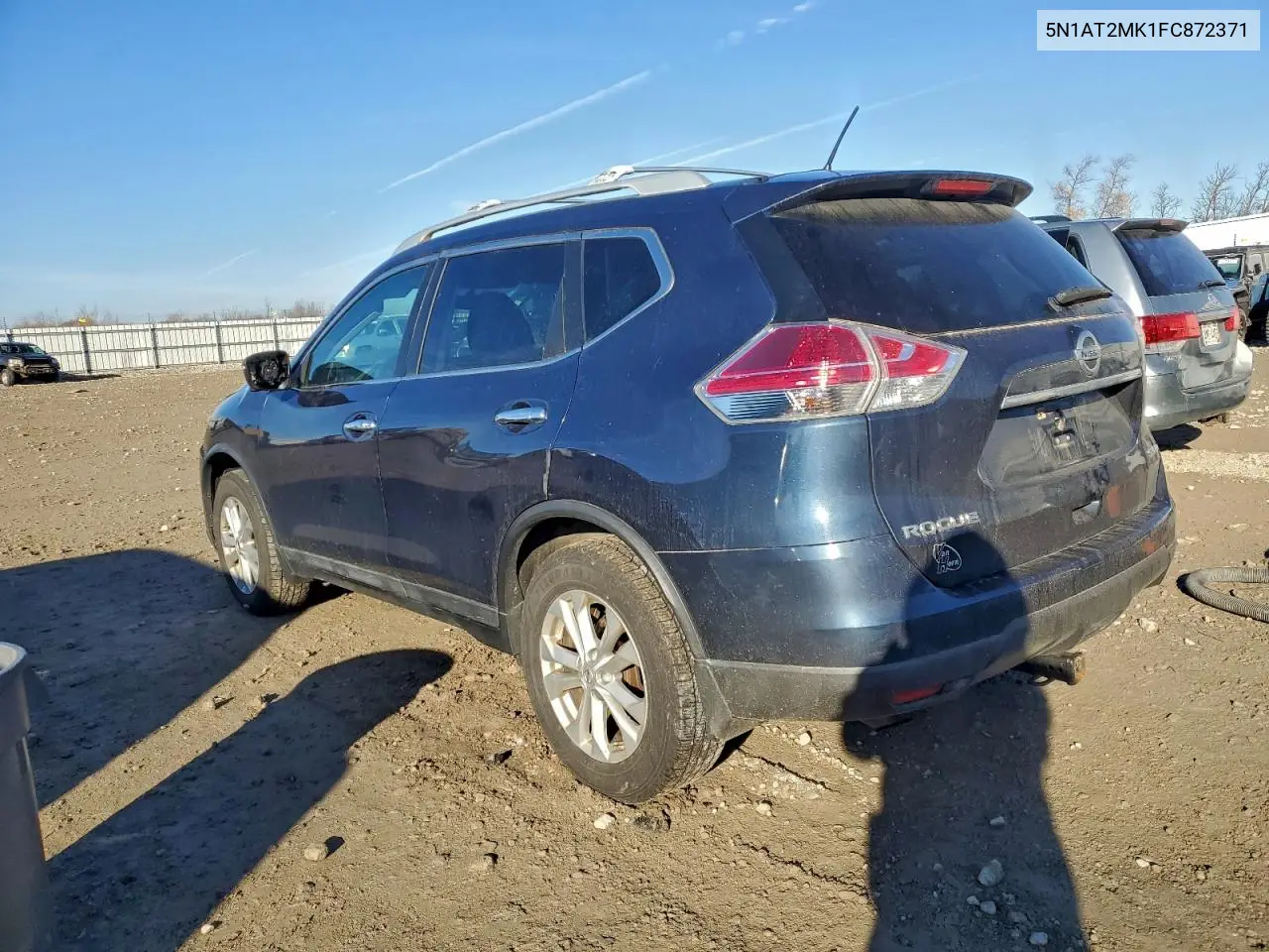 5N1AT2MK1FC872371 2015 Nissan Rogue S