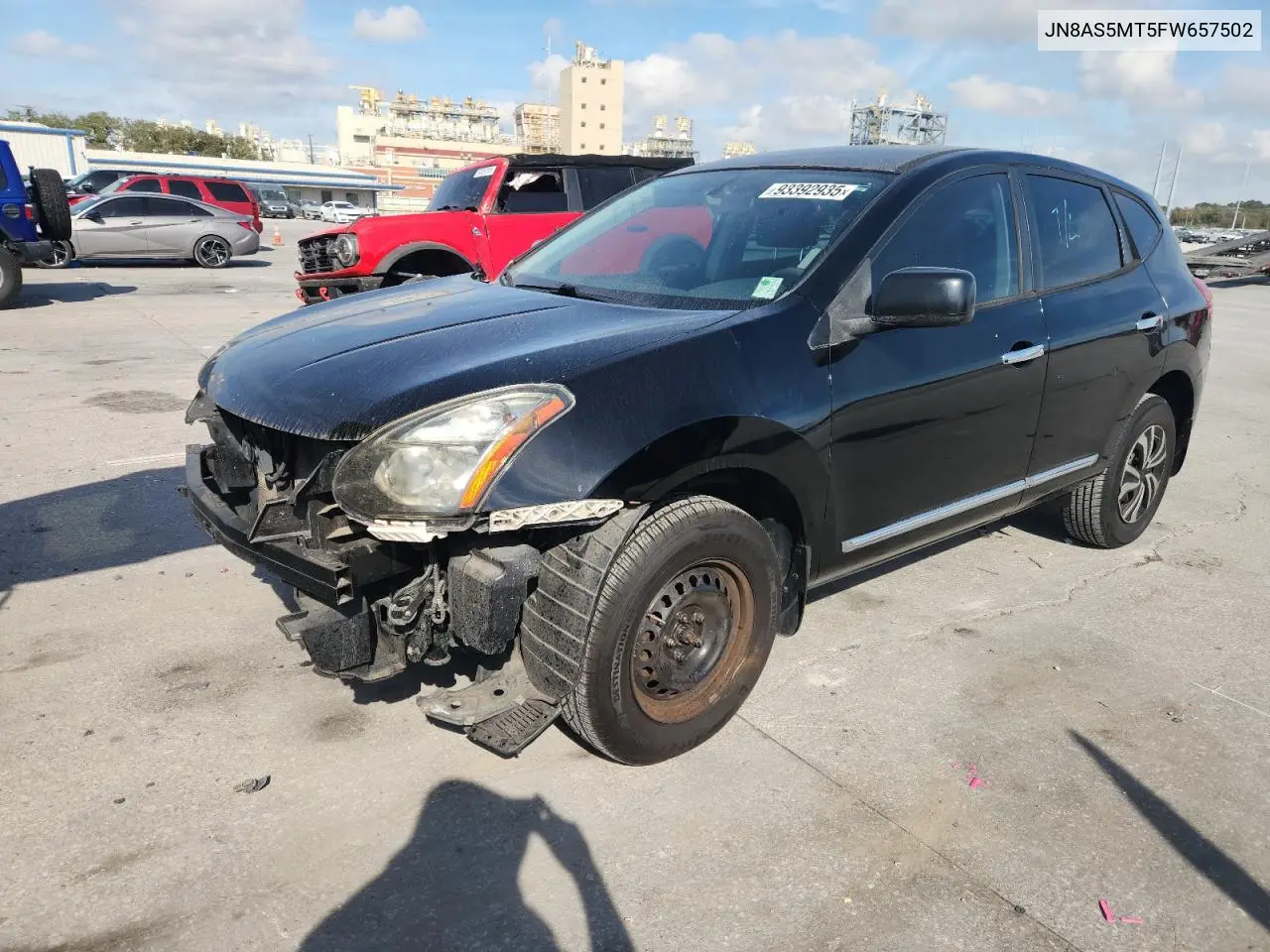 JN8AS5MT5FW657502 2015 Nissan Rogue Select S