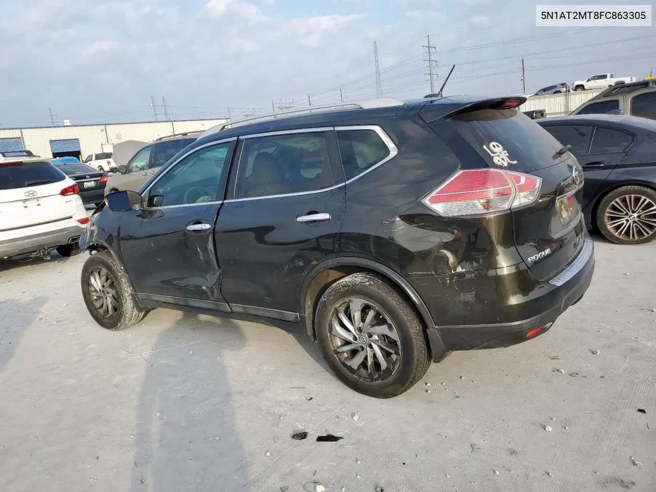 5N1AT2MT8FC863305 2015 Nissan Rogue S