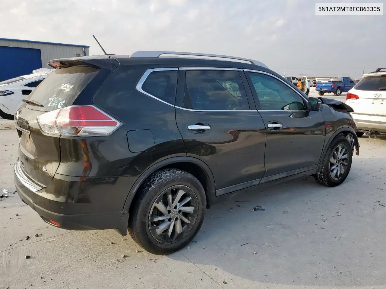 5N1AT2MT8FC863305 2015 Nissan Rogue S