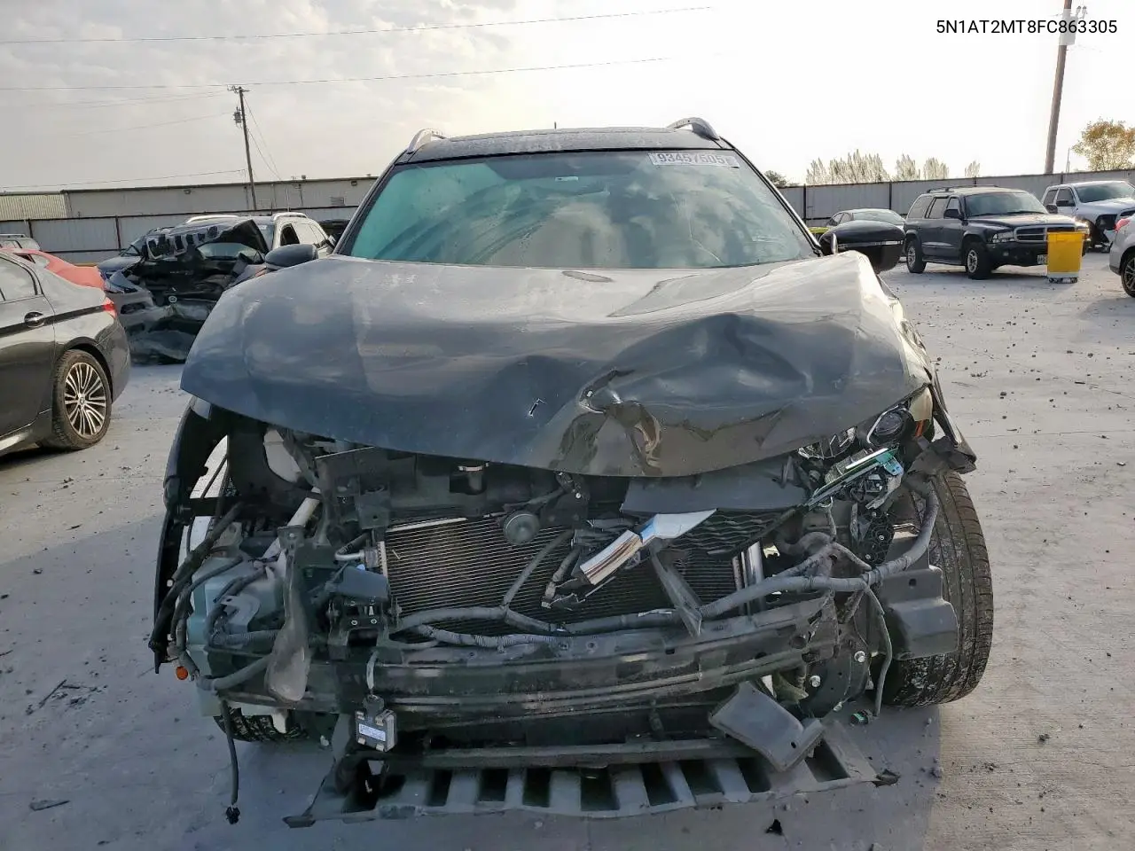 5N1AT2MT8FC863305 2015 Nissan Rogue S