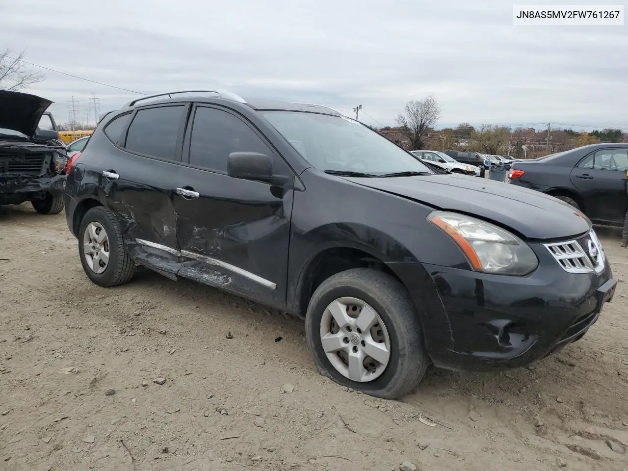 JN8AS5MV2FW761267 2015 Nissan Rogue Select S