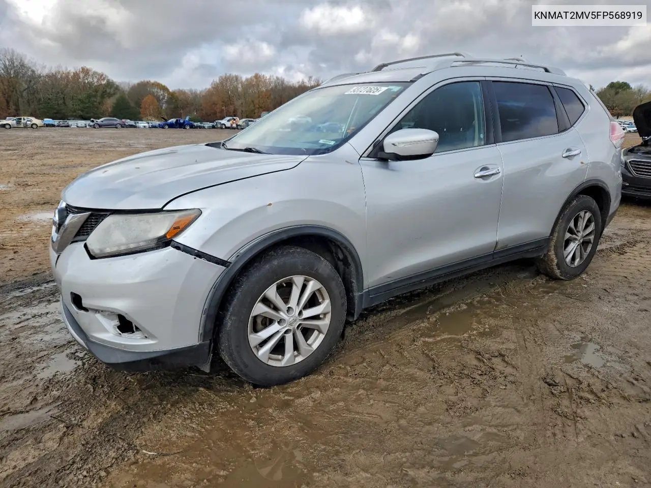 KNMAT2MV5FP568919 2015 Nissan Rogue S
