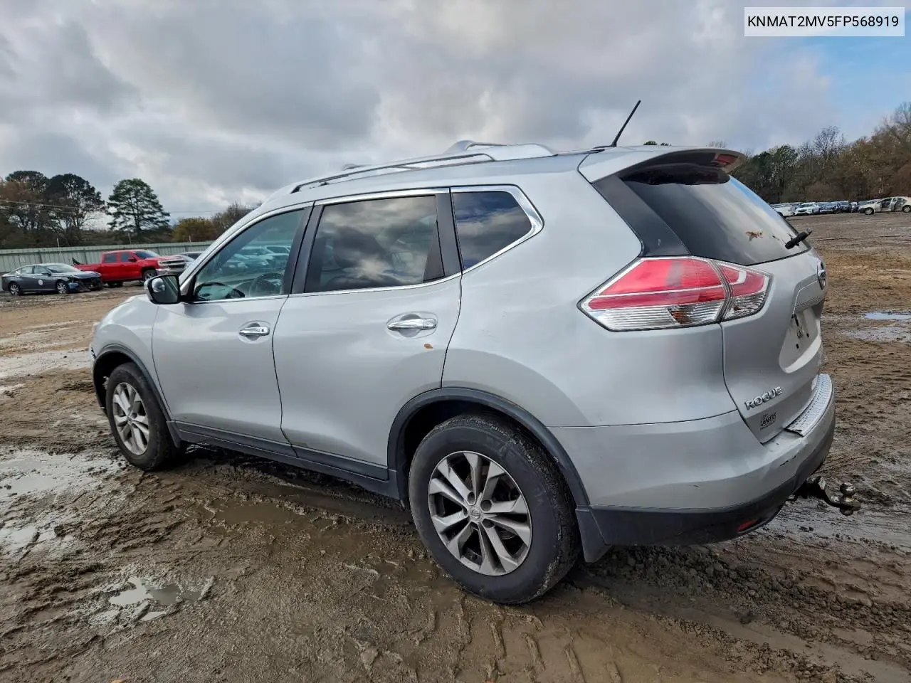 KNMAT2MV5FP568919 2015 Nissan Rogue S