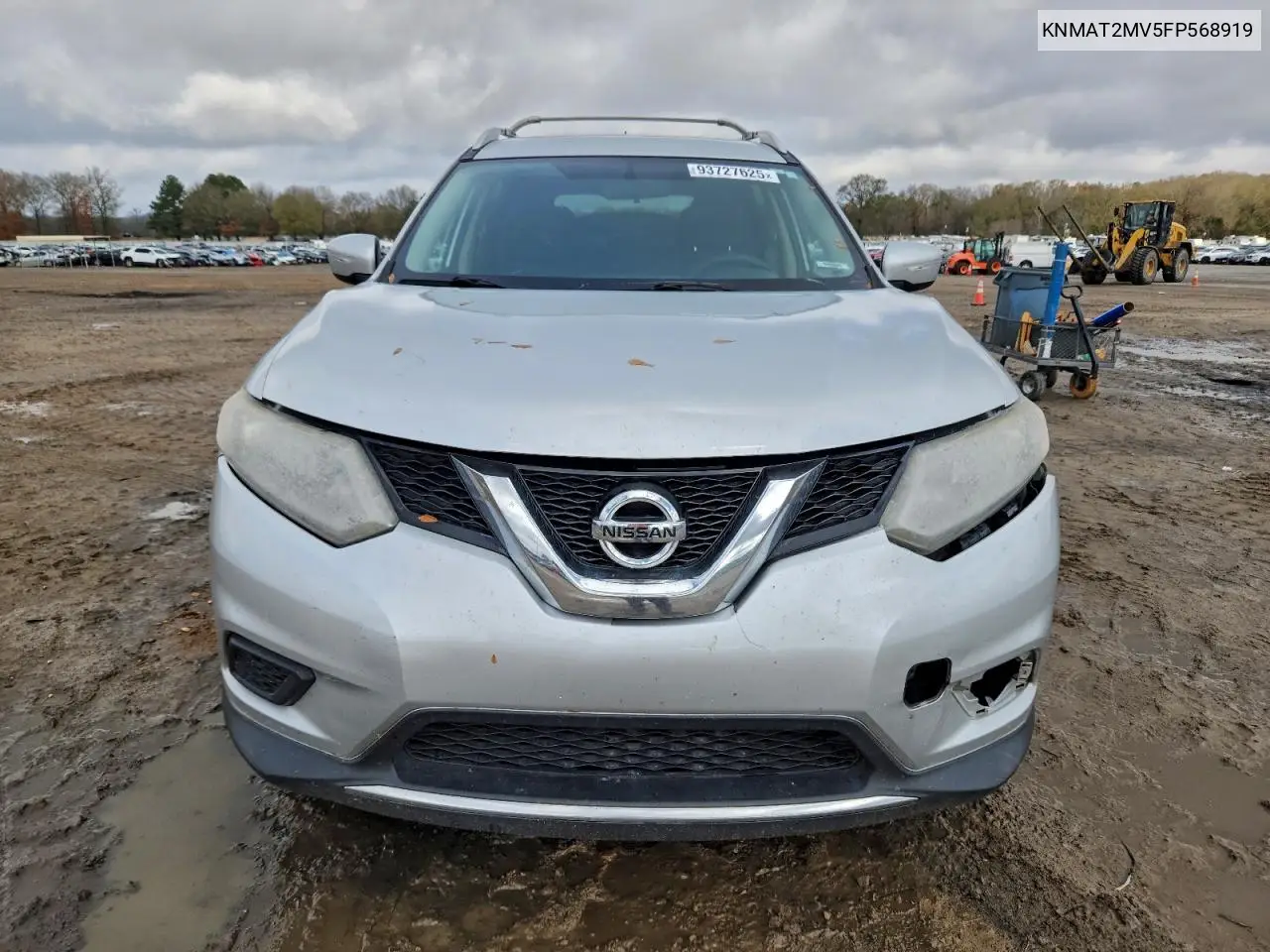 KNMAT2MV5FP568919 2015 Nissan Rogue S