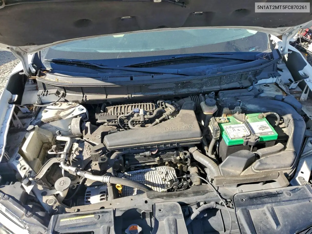5N1AT2MT5FC870261 2015 Nissan Rogue S