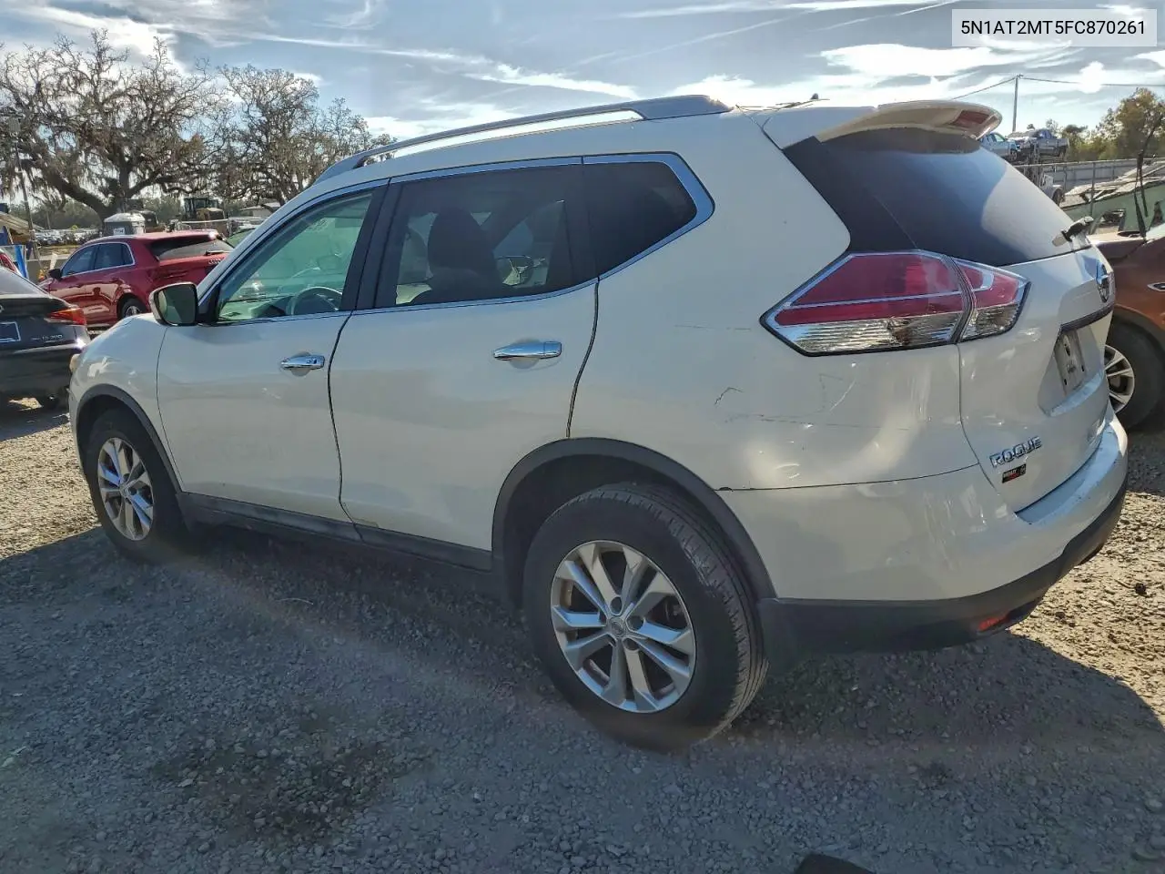 5N1AT2MT5FC870261 2015 Nissan Rogue S