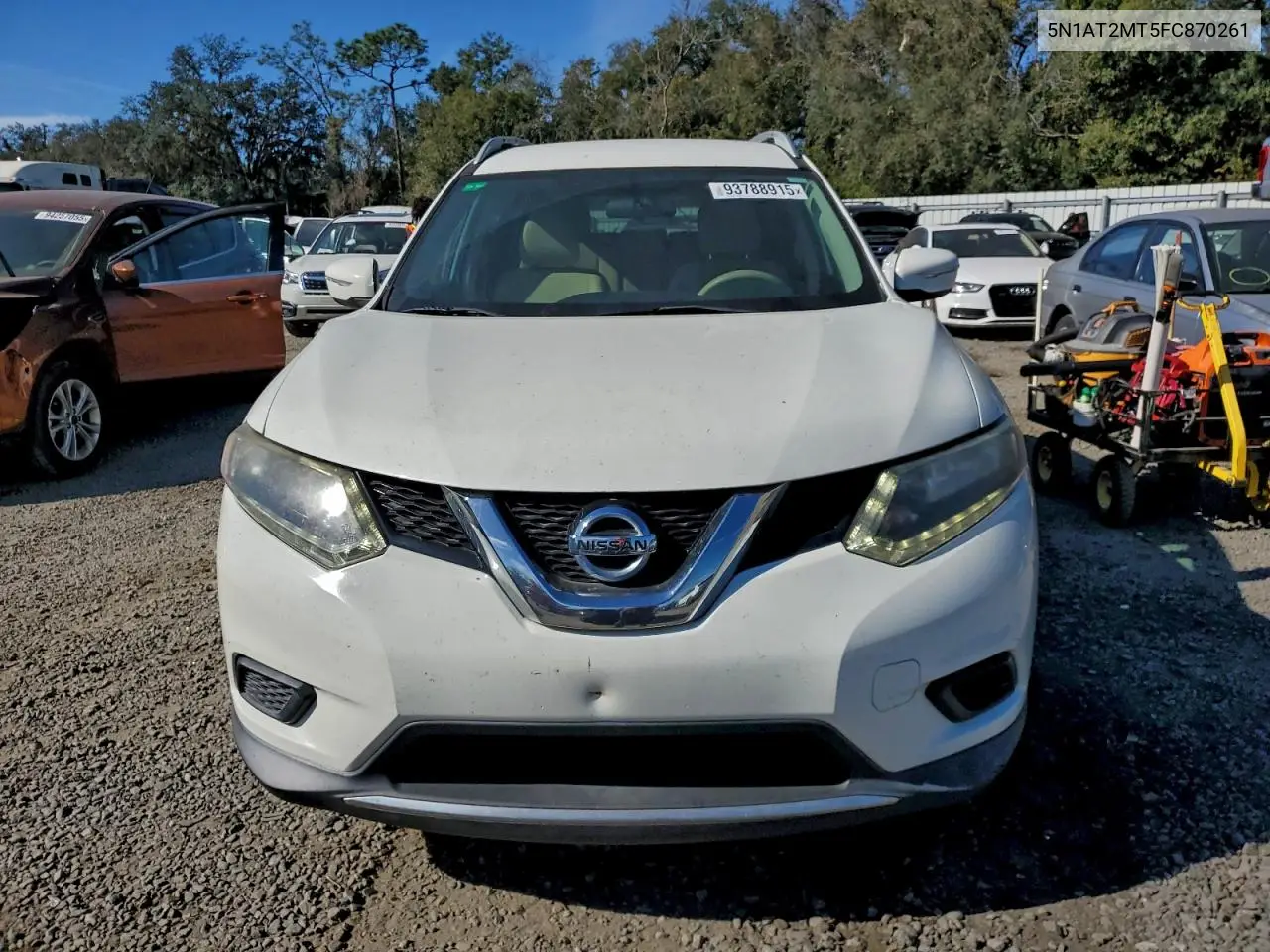 5N1AT2MT5FC870261 2015 Nissan Rogue S