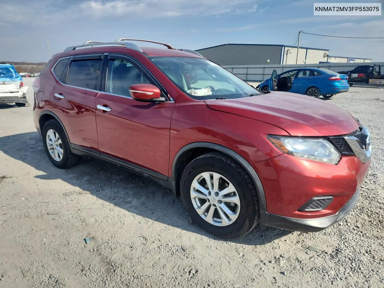 KNMAT2MV3FP553075 2015 Nissan Rogue S