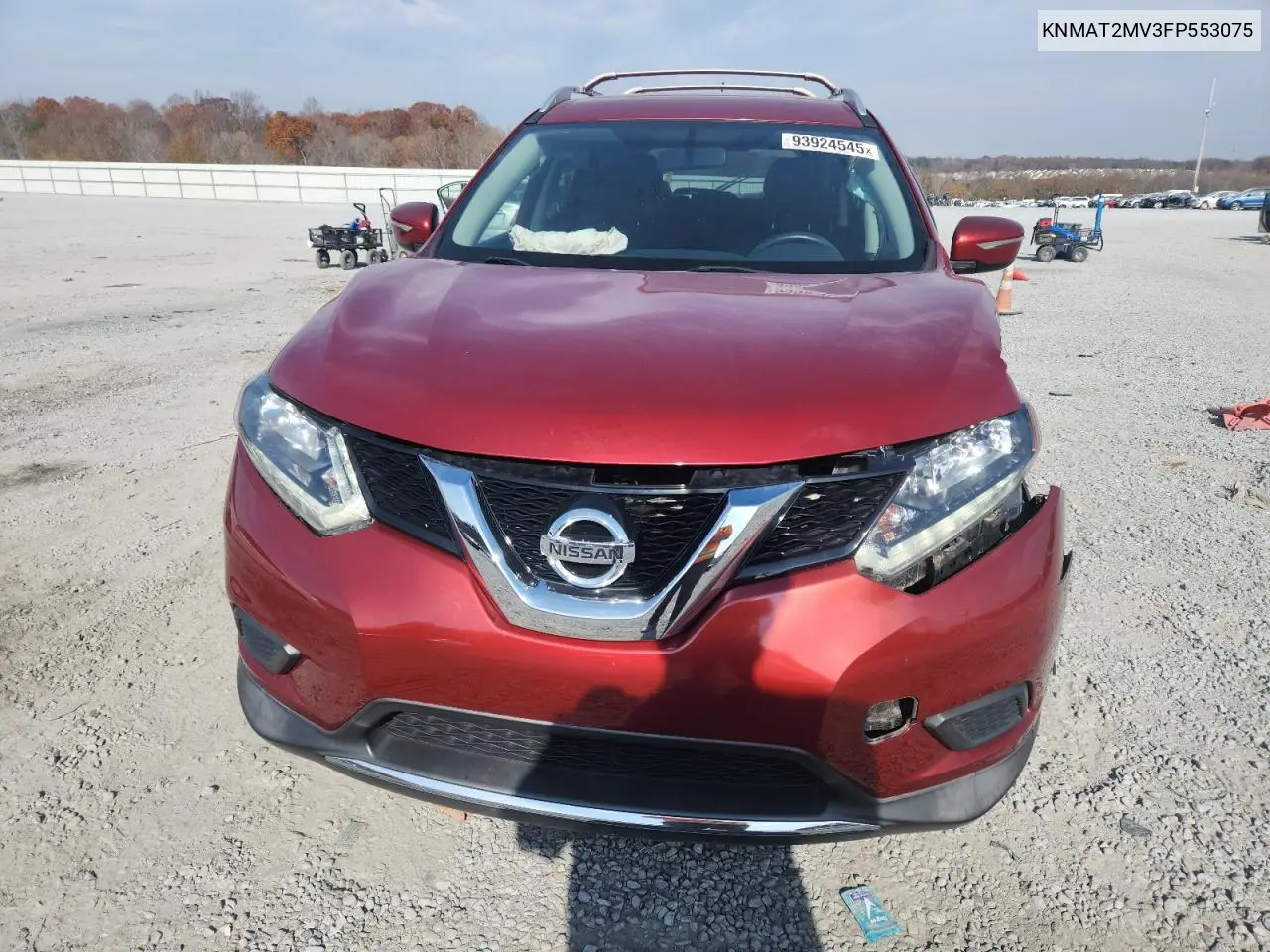KNMAT2MV3FP553075 2015 Nissan Rogue S