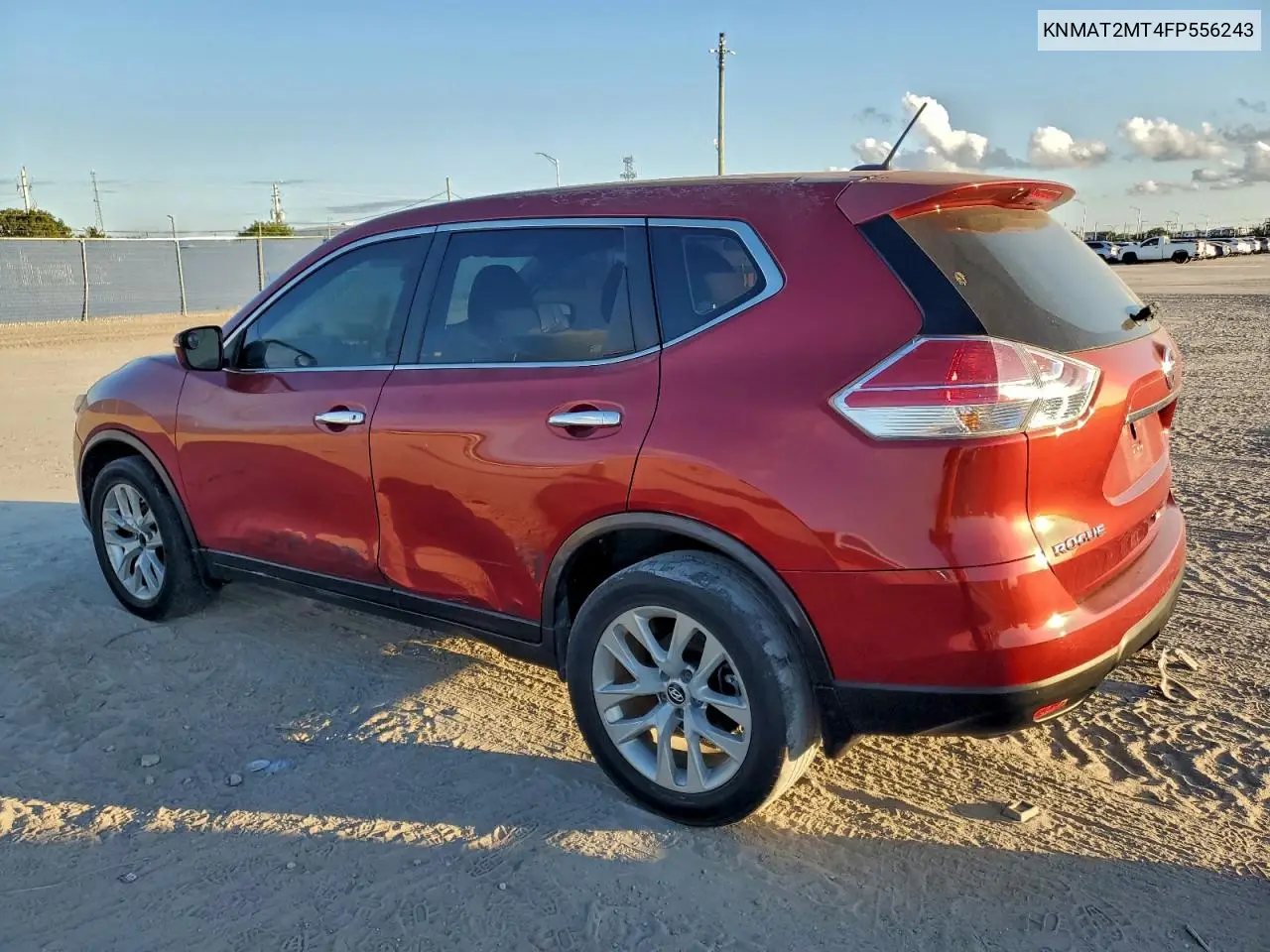 KNMAT2MT4FP556243 2015 Nissan Rogue S