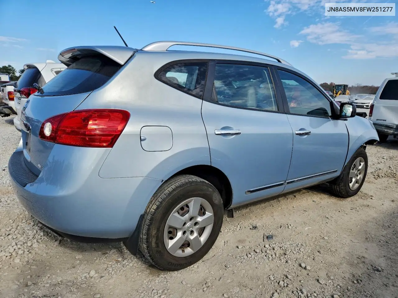 JN8AS5MV8FW251277 2015 Nissan Rogue Select S
