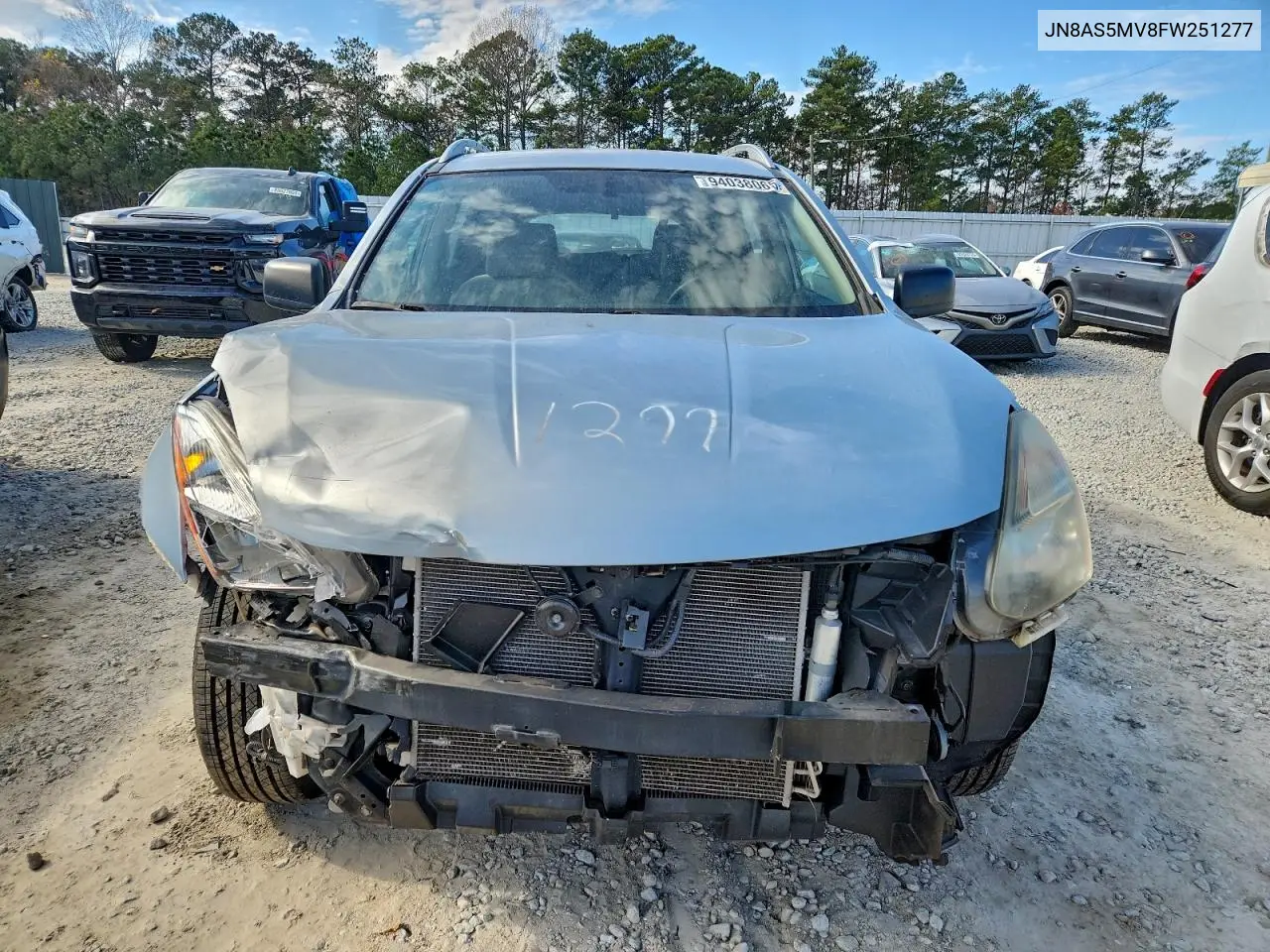 JN8AS5MV8FW251277 2015 Nissan Rogue Select S