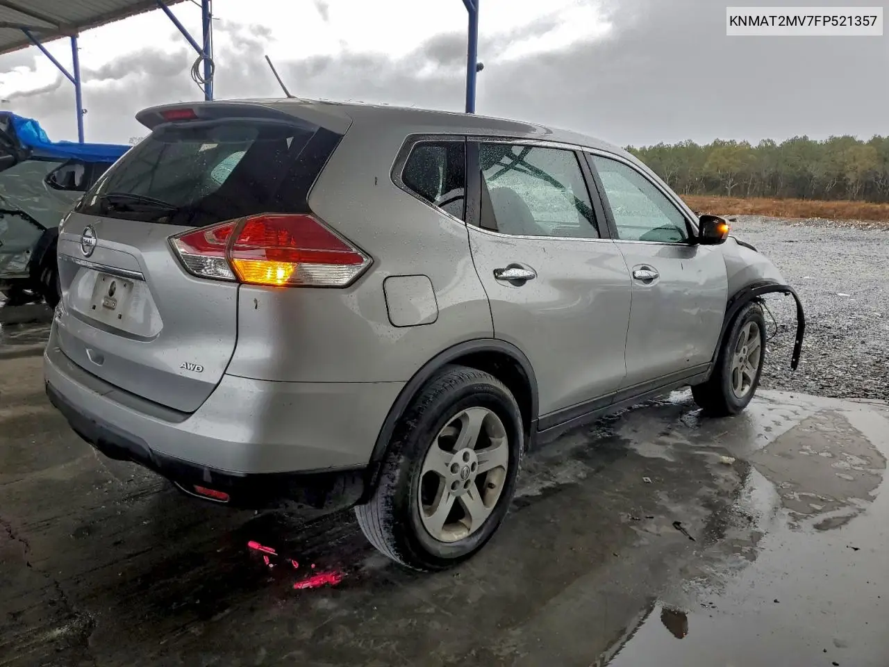 KNMAT2MV7FP521357 2015 Nissan Rogue S