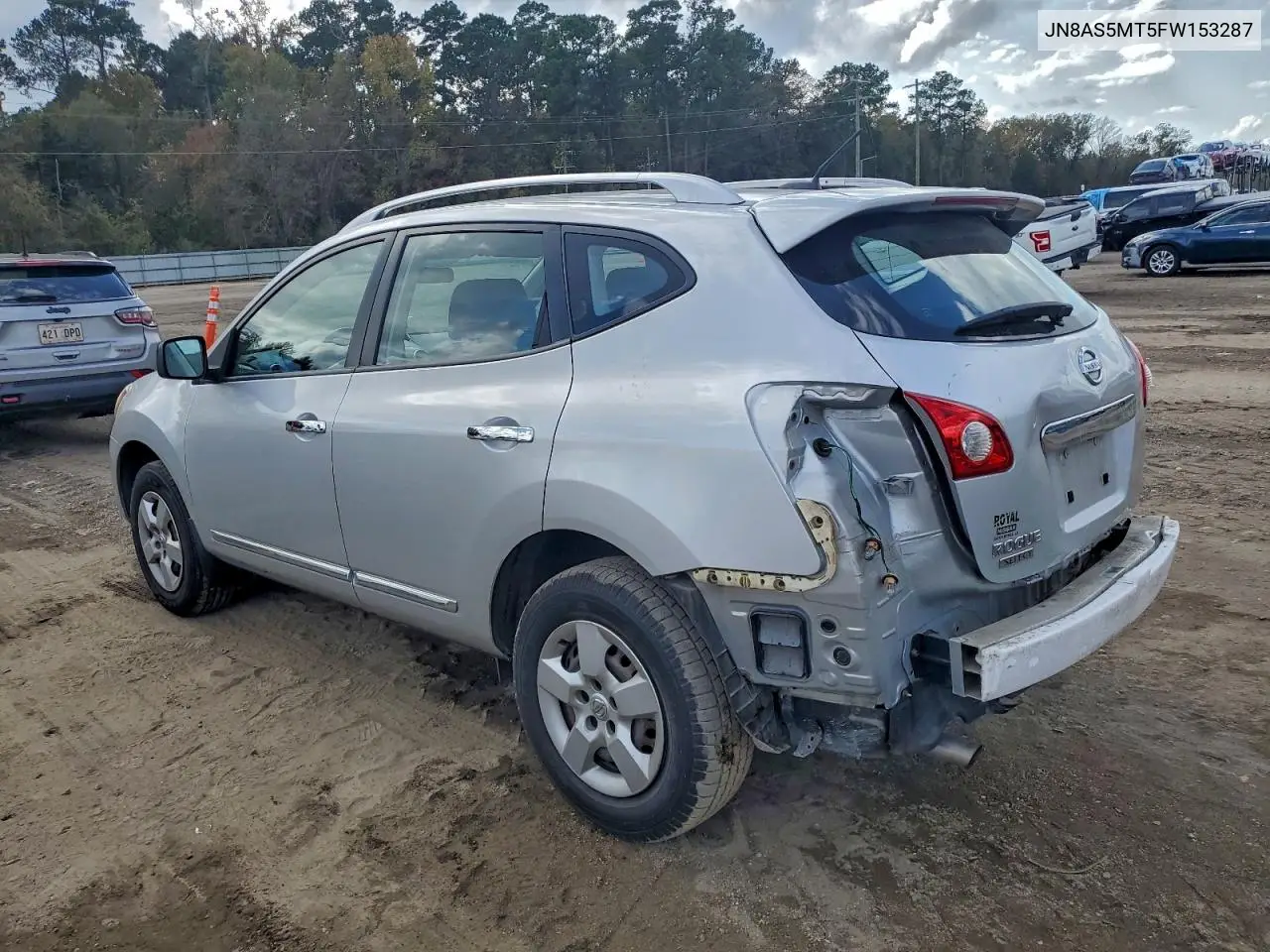 JN8AS5MT5FW153287 2015 Nissan Rogue Select S
