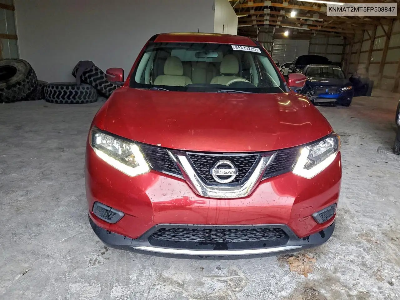 KNMAT2MT5FP508847 2015 Nissan Rogue S