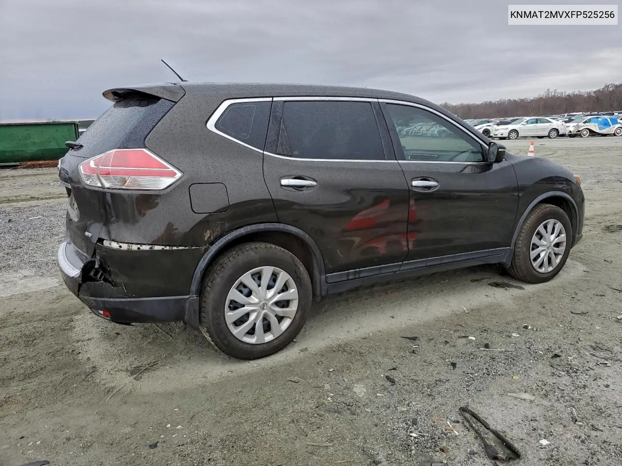 KNMAT2MVXFP525256 2015 Nissan Rogue S