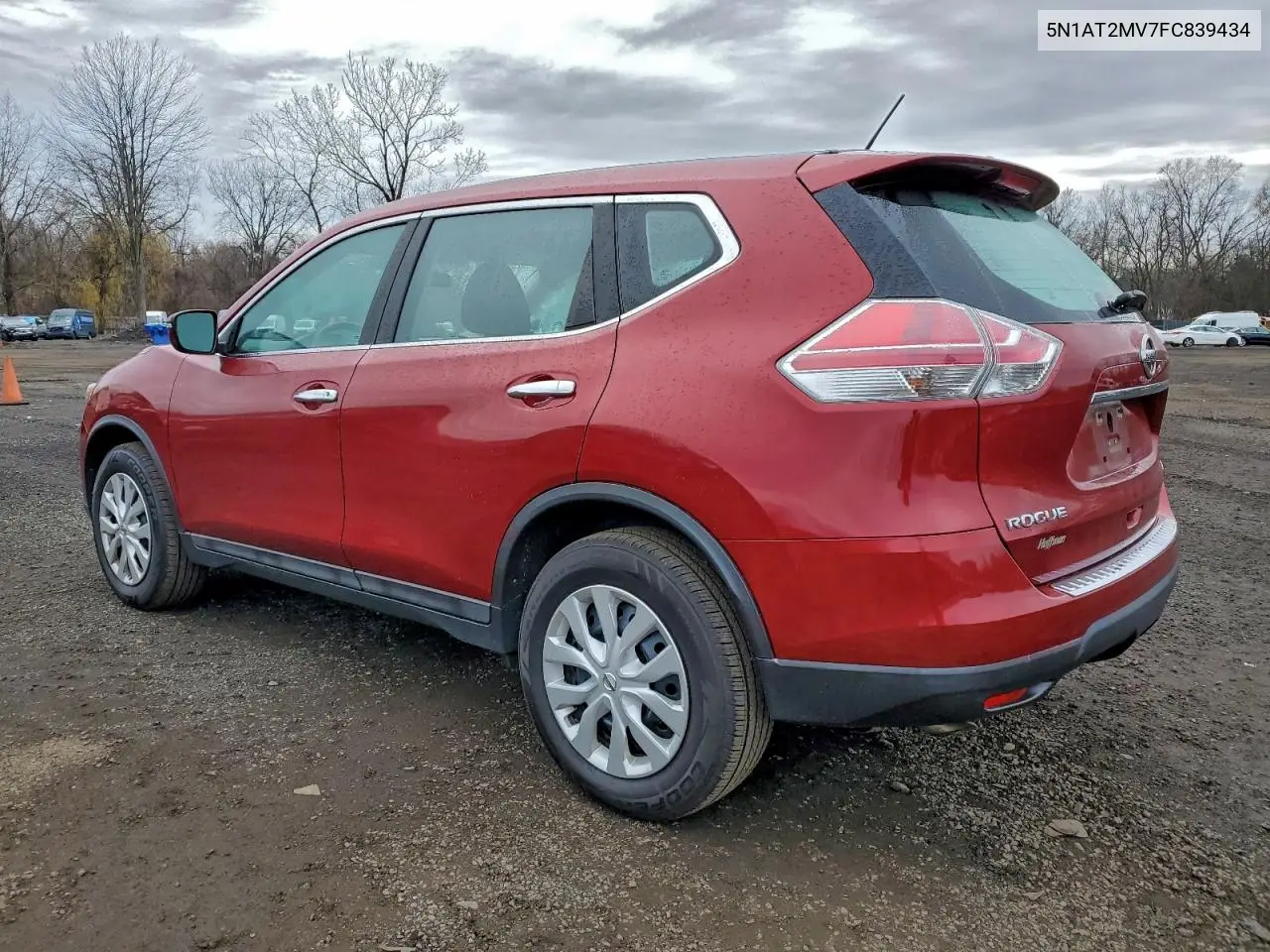 5N1AT2MV7FC839434 2015 Nissan Rogue S