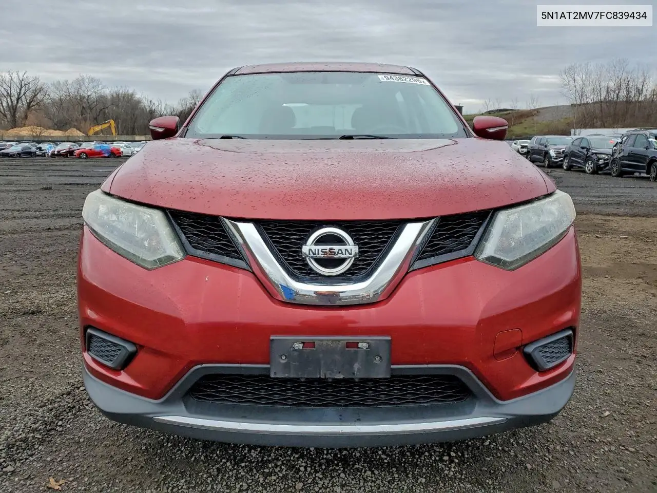 5N1AT2MV7FC839434 2015 Nissan Rogue S
