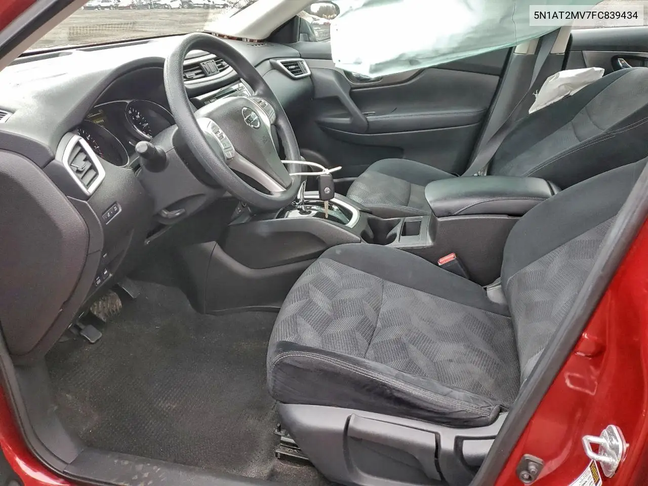 5N1AT2MV7FC839434 2015 Nissan Rogue S