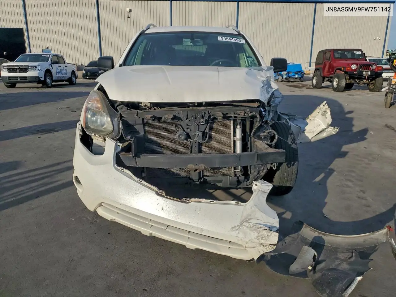 JN8AS5MV9FW751142 2015 Nissan Rogue Select S