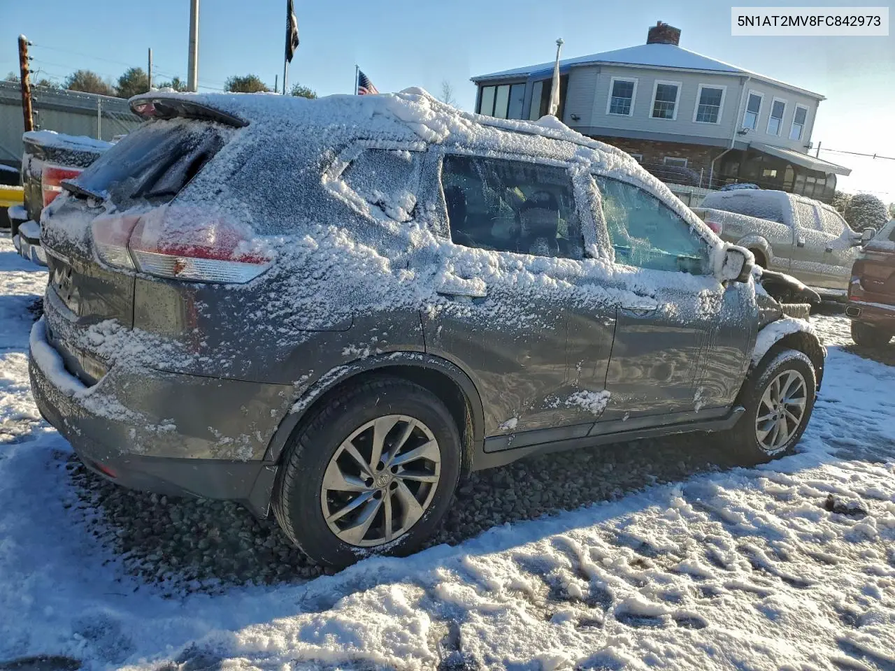5N1AT2MV8FC842973 2015 Nissan Rogue S