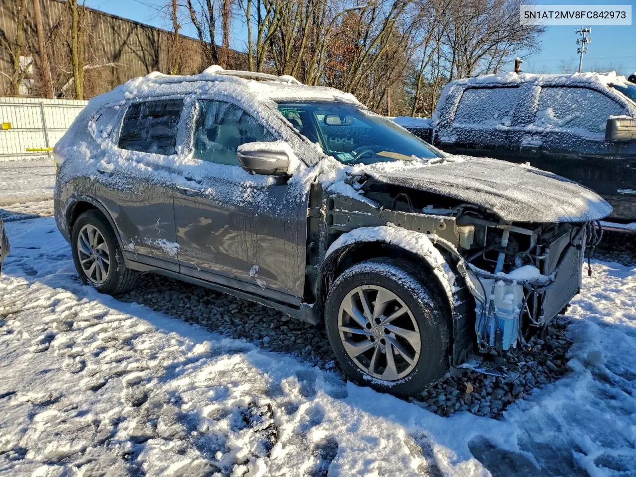 5N1AT2MV8FC842973 2015 Nissan Rogue S