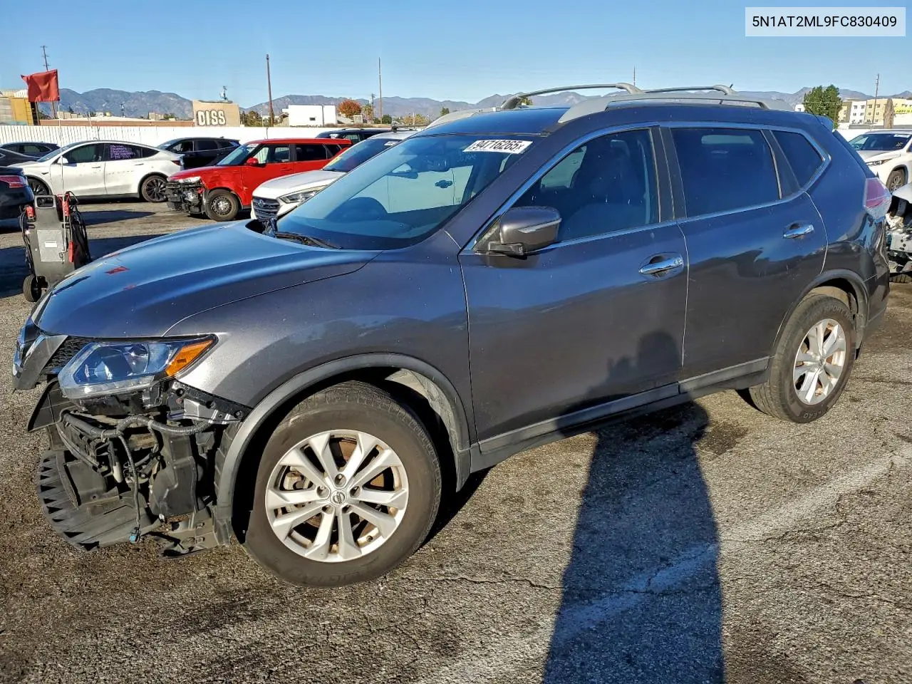 5N1AT2ML9FC830409 2015 Nissan Rogue S