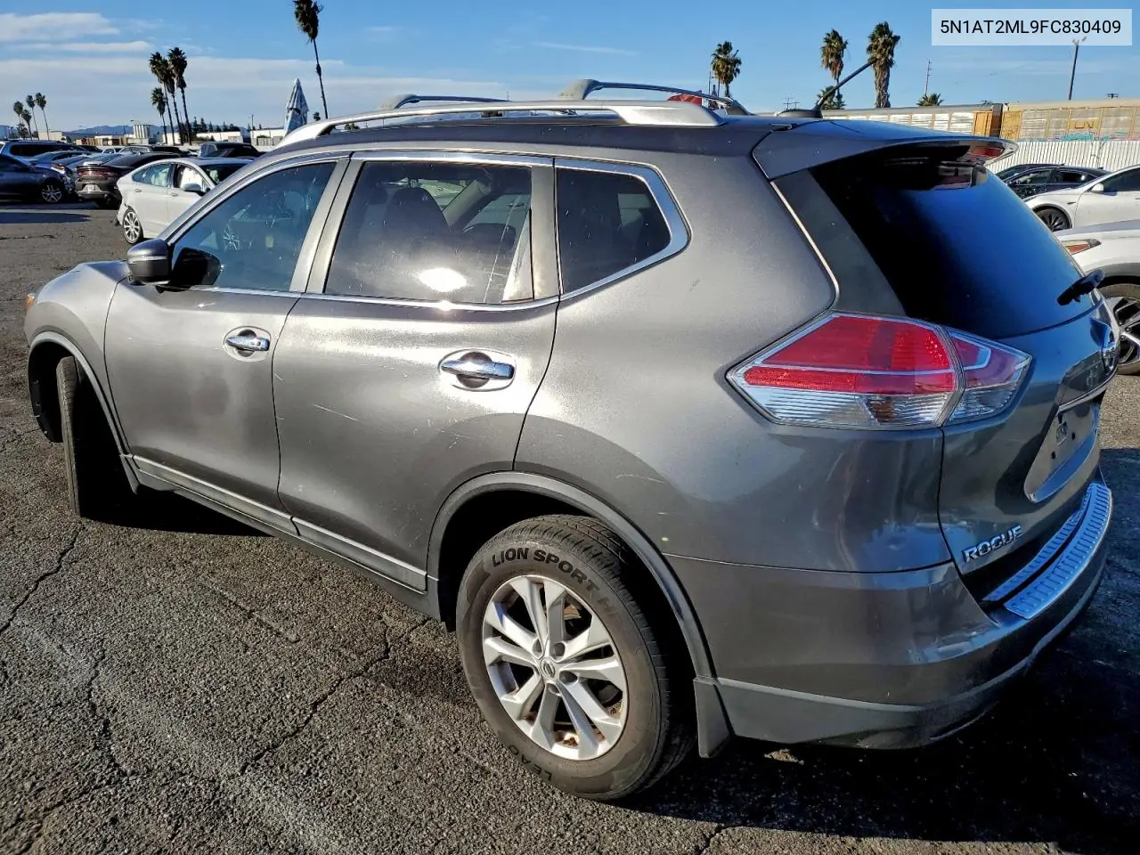 5N1AT2ML9FC830409 2015 Nissan Rogue S