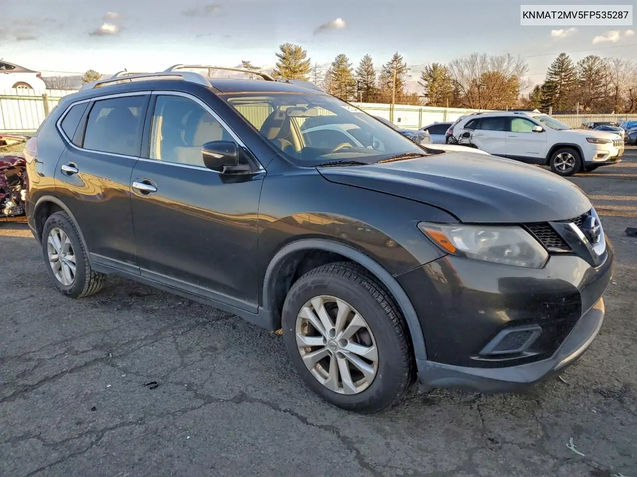 KNMAT2MV5FP535287 2015 Nissan Rogue S