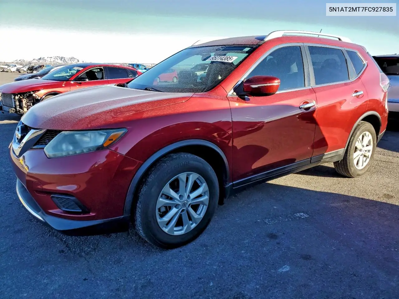 5N1AT2MT7FC927835 2015 Nissan Rogue S