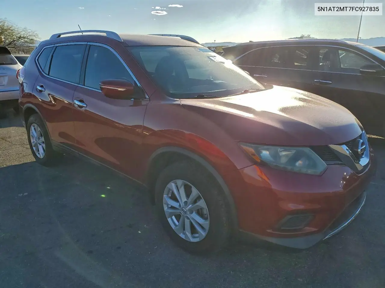 5N1AT2MT7FC927835 2015 Nissan Rogue S